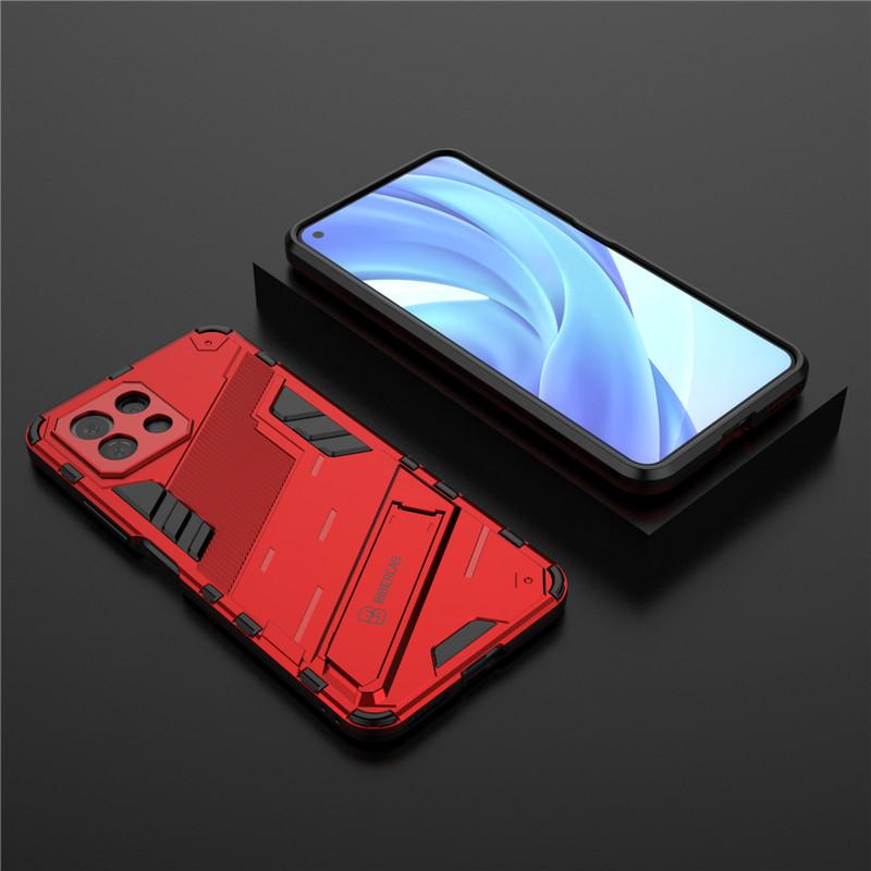 For Xiaomi Mi 11 Lite Case Magnetic Armor PC Shockproof Bumper Cover For Xiaomi 11 Ultra 11i Mi11 Pro Kickstand Protective Cases