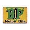 Vintage Decor Shabby Chic Metal Tin Signs Gulf Esso Agip Man Cave Wall Decoraion Motor Oil Garage Wall Stickers Gas Decor Pla