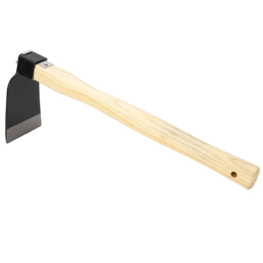 Ручная мотыга эргономичная деревянная ручка из углеродистой стали легкая садовая прополочная ручная мотыга для дома