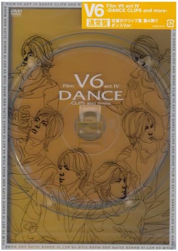DVD V6 - Фильм V6 акт IV - ТАНЦЕВАЛЬНЫЕ КЛИПЫ и другое AVBD91311 Япония Японский Поп/Рок Б/У