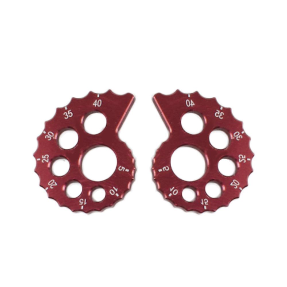 2 шт. детали для мотоцикла регулятор цепи мотоцикла с ЧПУ