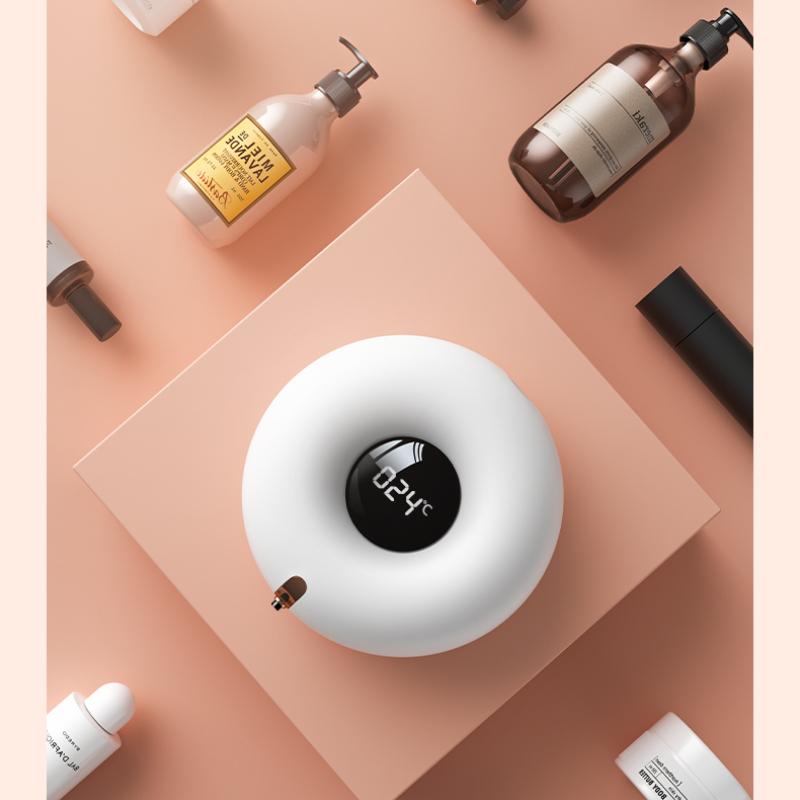 Автоматический дозатор мыла, 300 мл, умная пенная машина с зарядкой через USB, бесконтактный светодиодный дисплей, датчик, дозатор пенного мыла, дезинфицирующее средство для рук