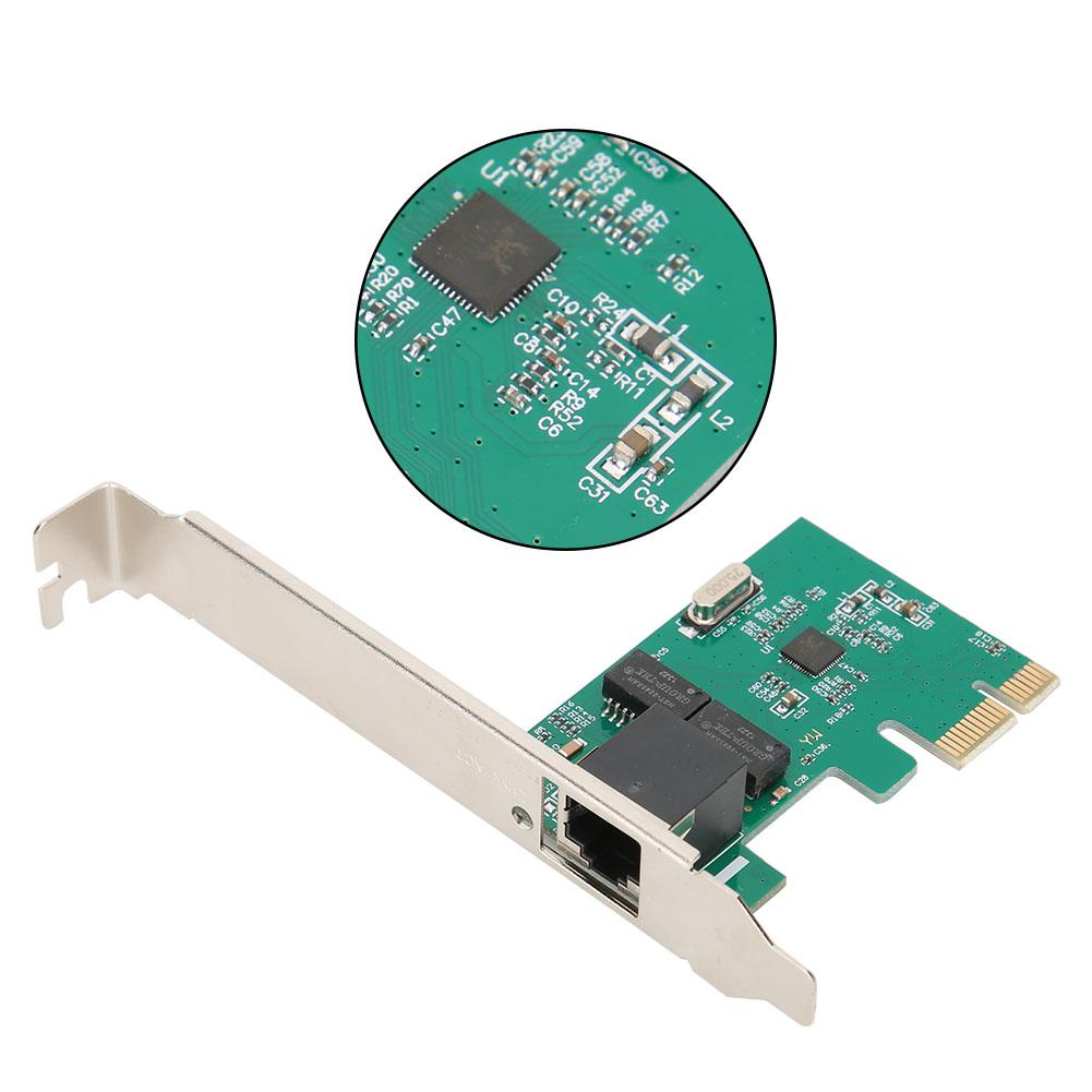 PCIE Desktop Realtek 8111E Сетевая карта с одним портом 101001000 Мбит/с Gigabit Ethernet