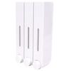 Wall Mount Shower Liquid Soap Dispenser Three Head Shampoo Dispensers for Hotel Bathroom