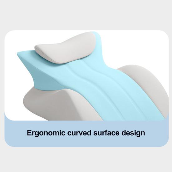 Подушка для ягодиц для пар Многопозиционная подушка для тела Подушки из пены с памятью для поддержки обнимания для спящих на боку и животе Клиновидная подушка для коррекции осанки