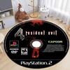 Round Rug 3D R-Resident Evil Games Gamer Area Rug for Living Room Bedroom Sofa Doormat Decora Kids Play Non-slip Floor Mat