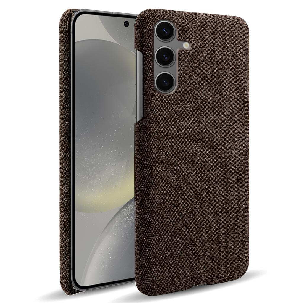 For Samsung Galaxy S24 FE Case Cloth Texture Anti-Scratch Protective PC Phone Cover