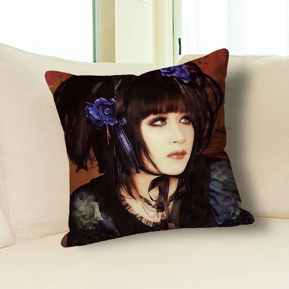 M-Mana Gothic M-Malice Mizer Различные размеры Квадратная наволочка Для Автомобиля Дома Спальни Декор На заказ Подарок на День Святого Валентина