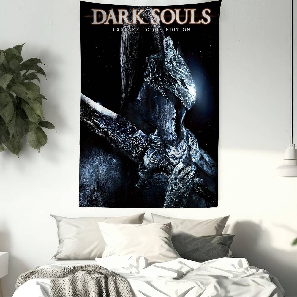 DARK SOULS Приключенческая игра Подвесной богемный гобелен Подвесной таро Хиппи Настенные ковры Комната Домашний декор