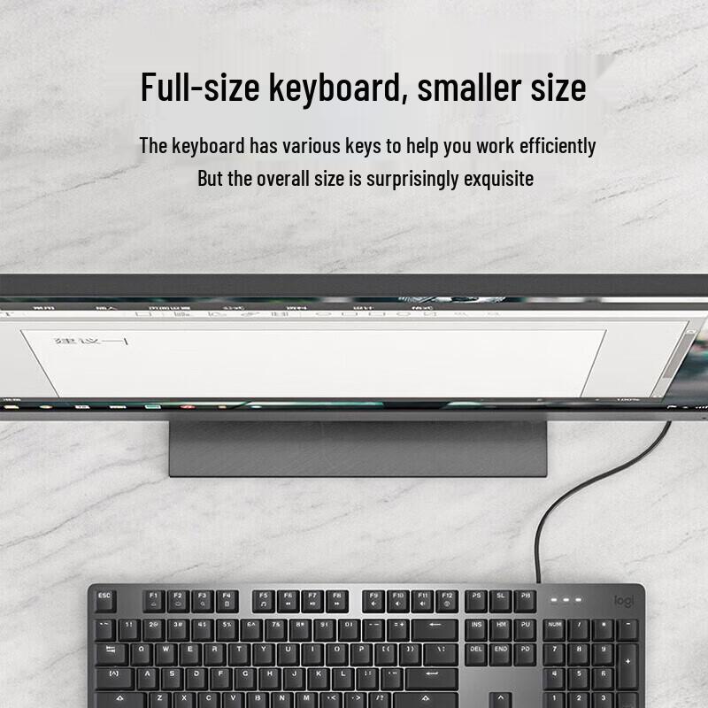 Logitech K845 Полноразмерная проводная механическая клавиатура с подсветкой