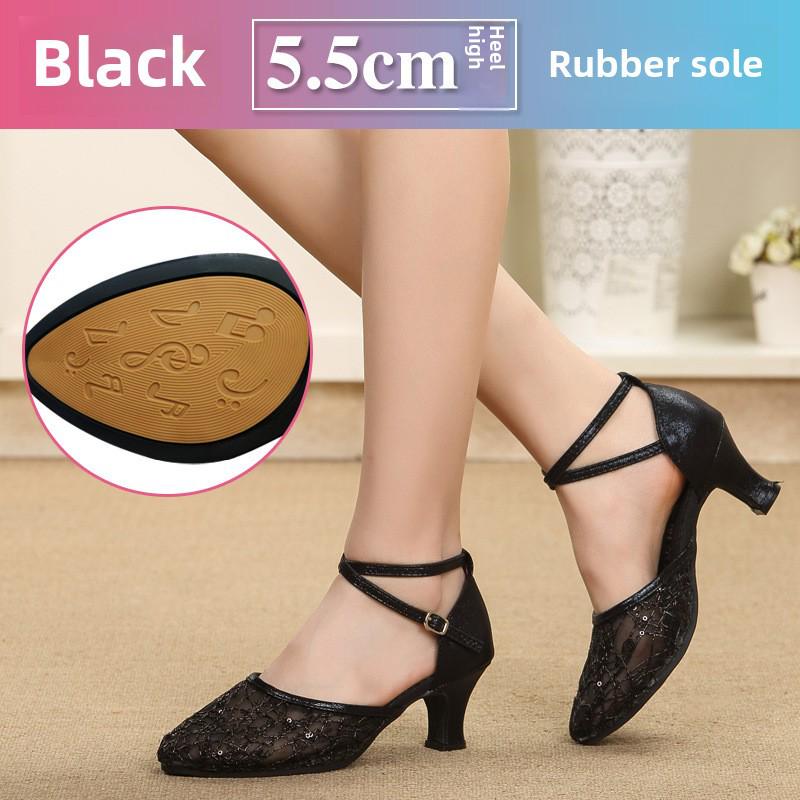 Новые женские сандалии для латиноамериканских танцев - обувь для взрослых для бальных и социальных танцев.