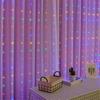Занавес, светодиодные гирлянды, гирлянды, фестиваль, рождественские украшения, USB-пульт дистанционного управления, праздничные свадебные гирлянды для спальни, дома