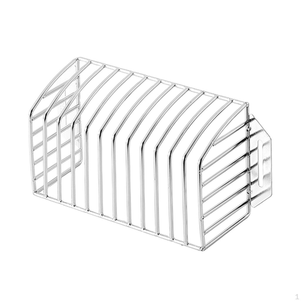 Gutter Guard Drain Cover Anti Clogging Downspout Protector Stainless Steel