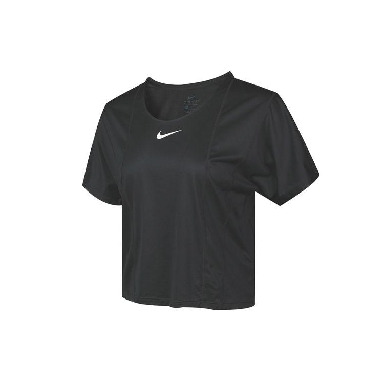 Nike Icon Clash City Sleek Running Top Футболка с коротким рукавом Женские топы Черный CU3033-010