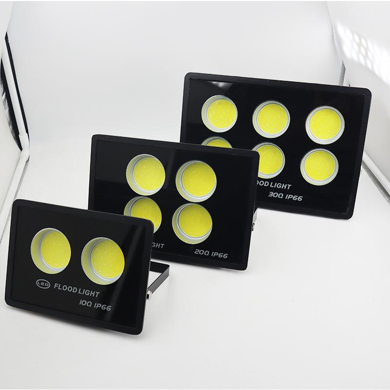 LED Flood Light IP66 Waterproof Outdoor Spotlight High Brightness COB Floodlight AC185-265V Garden Yard Stadium Street Lighting Lamp