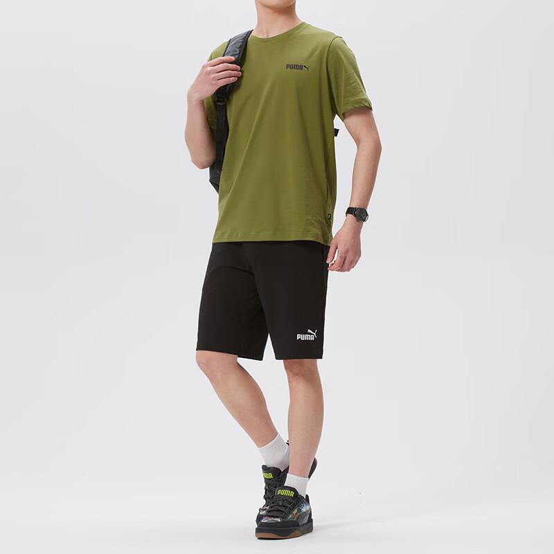 Puma Мужской комплект для бега с коротким рукавом и шортами
