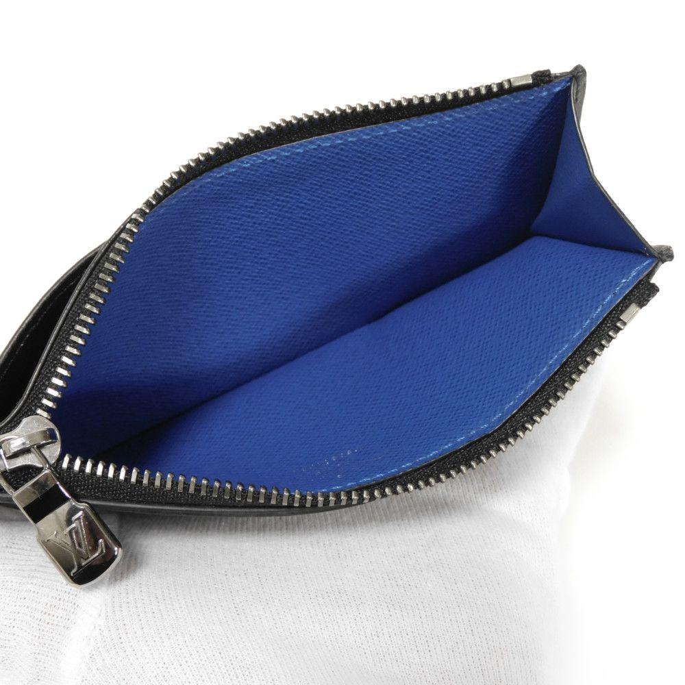 Used 12564 Coin Card Holder M80932 7943 Trunk Comic Black RFID Monogram Eclipse Noir Men's from Japan AUTHENTIC