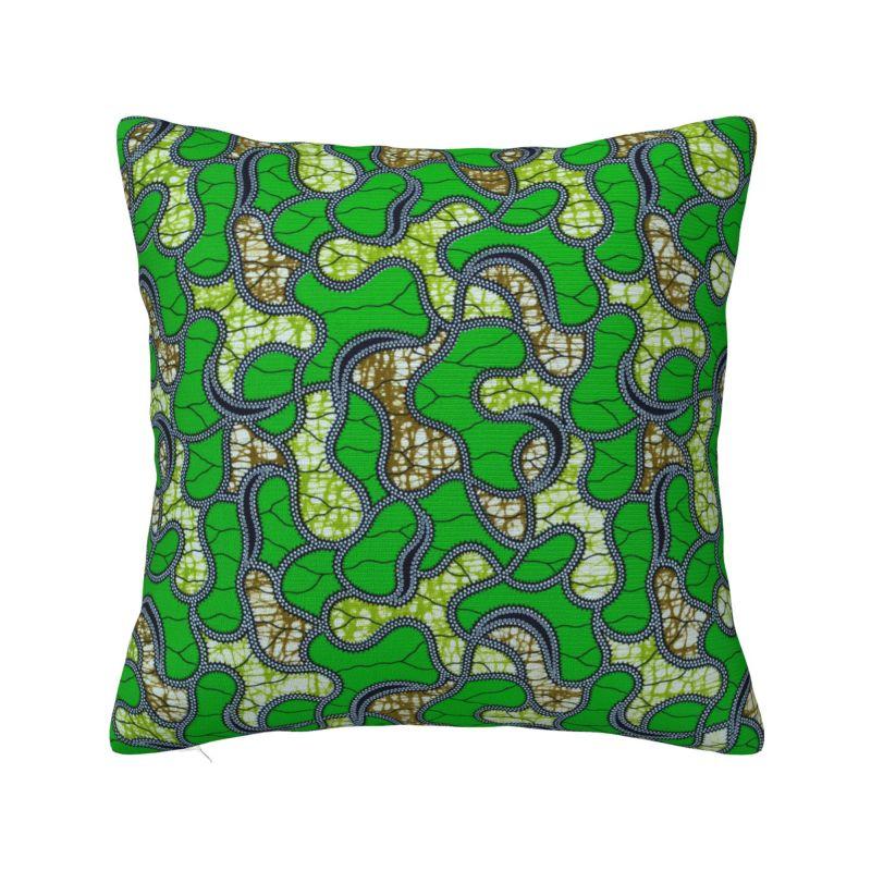 Nordic Ethnic Geometric Ankara African Print Cushion Cover cm Polyester Throw Pillow Case Decoration Sofa Chair Pillowslip