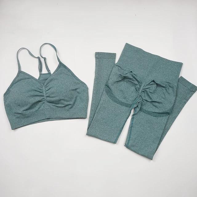 Бесшовный комплект для йоги, женская спортивная одежда для тренировок, спортивная одежда, спортивные костюмы для фитнеса