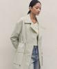 Make A Toast Oversized String Trench Jumper Mint Mbdfjp001Mt