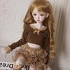 Без куклы Новая 30/45/60 см Одежда для кукол для 1/3 1/4 1/6 BJD кукол Коричневый комплект юбки DIY Игрушки для девочек Куклы для переодевания Аксессуары для кукол