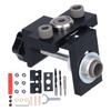Hole Drill Guide Jig 3 In 1 Adjustable Woodworking Dowelling Drilling Locator Set Kit for DIY