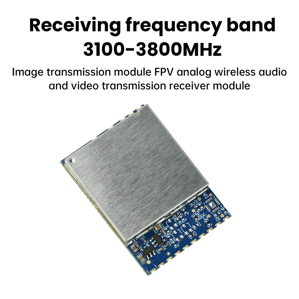 SK3500-SPI 3.3G Модуль передачи изображений FPV Аналоговый беспроводной модуль приема передачи аудио и видео Принимающая частота
