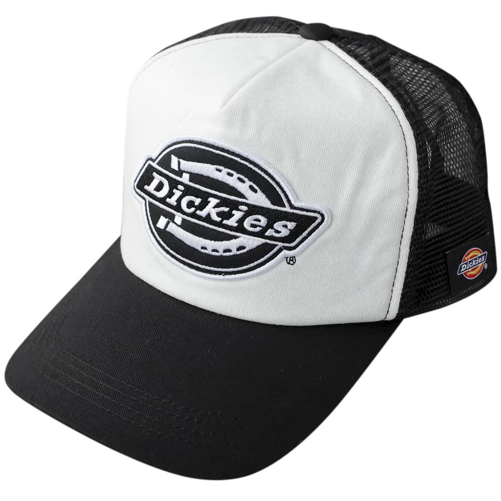 Кепка Dickies, изготовленная на заказ, большого размера, из твила и сетки, XL/LL (62см), Мужская черная сетчатая кепка, американский повседневный уличный стиль (JP, Алфавит, LL, (01) белый)