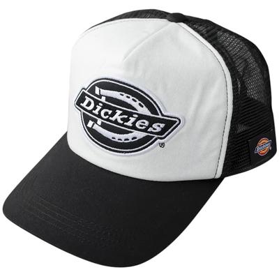 Dickies Сетчатая и Оригинальная Американская Уличная Кепка XL, Мужская Женская, Логотип, Унисекс, Черная, Повседневная, Стиль, Белый/Черный,