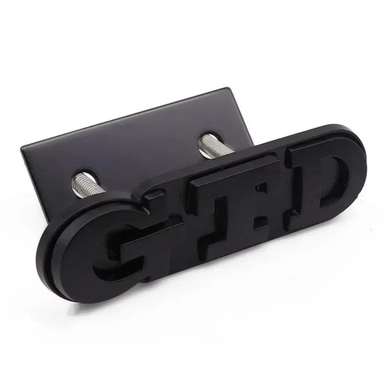 ankfz6 3D Metal Front Grille GTD Logo Emblem Rear Trunk Badge Stickers For Volkswagen VW Golf 2 4 5 6 7 R MK2 MK3 MK4 Car Accessories