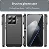 For Cover Xiaomi 15T Pro Case Xiaomi 15T Pro Anti-knock Soft Silicone Carbon Fiber Back Case For Xiaomi 15T Pro Case 6.83 inch