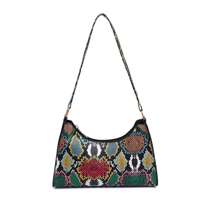 Ethnic Style Color Personalized Bag Women's 2025 New Trendy Fashion Niche Design Crossbody Casual Portable Small Square Bag