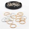 50 шт. Шармы Дреды Бусины Большое отверстие Зажим-манжета Косы для волос Аксессуары для волос Кольца для волос