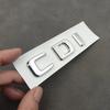 3D ABS Chrome Black Logo C220 Emblem Letters Car Trunk Badge For Mercedes-Benz W204 W205 C 220 C220 Sticker Accessories QU1