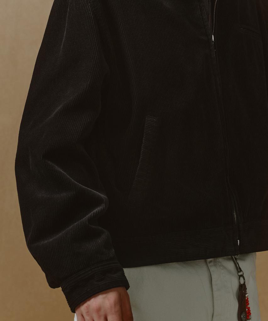 Musinsa Standard 8W Corduroy Work Jacket [Black]