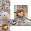 Whimsical Penguin Plush Toy Keychain Soft Fluffy Bag Charm Perfect For Kids And Gifts