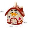 Large Capacity House Piggy Bank With Key Lock Children Money Boxes  Creative Toy