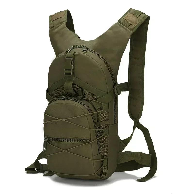 15L Открытый Molle Рюкзак Мужчины Велосипедные Рюкзаки Спорт На Открытом Воздухе Велоспорт Альпинизм Пеший Туризм Кемпинг Сумка Гидратор Пакет Сумки