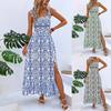 New Year Summer Vacation Beach Music Festival Commuting Work Comfortable Sexy Elegant Women'S Fashion Printed Dress