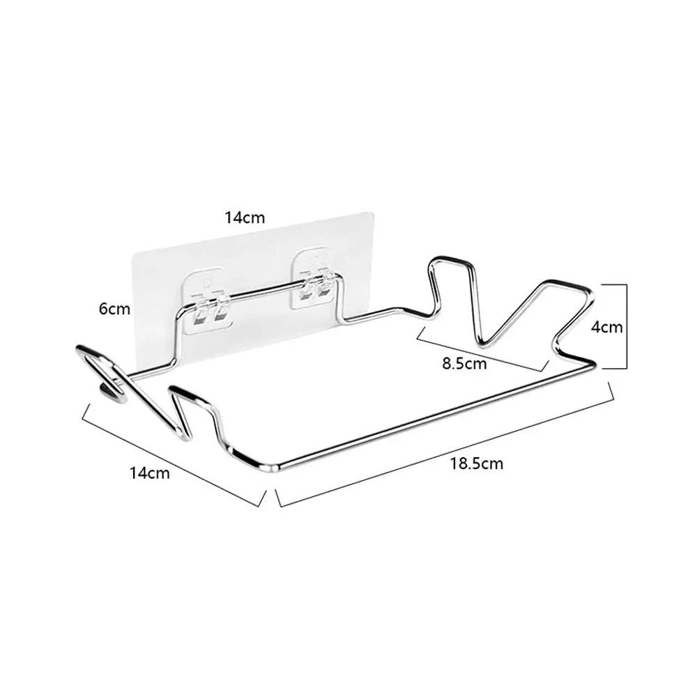 Держатель для мусорного мешка из нержавеющей стали, держатель для хранения мусора, кухонная мусорная полка, шкафы, дверца, органайзер для продуктовых пакетов, подвешивание полотенец
