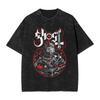 Retro Style Scarious Ghost  Band T-Shirt  Harajuku T Shirts Short Sleeves Tops Summer Cotton O Neck Oversized Clothes