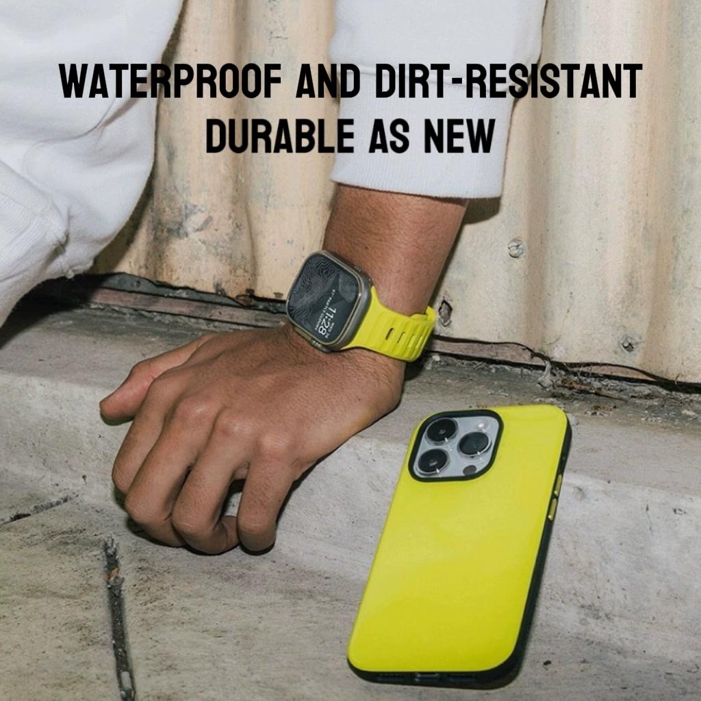 Silicone Strap for Apple Watch Band Ultra 2 49mm Correa Bracelet for Iwatch 9 8 7 6 5 SE 4 3 2 1 44mm 40mm 41mm 45mm 38mm 42mm Watchband