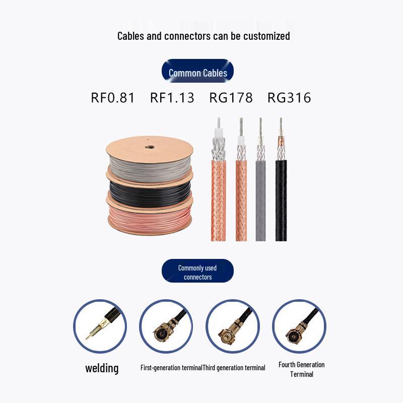 Dual-Mode GPS/Beidou Navigation with Built-In 28dB Amplifier and Active Ceramic Antenna
