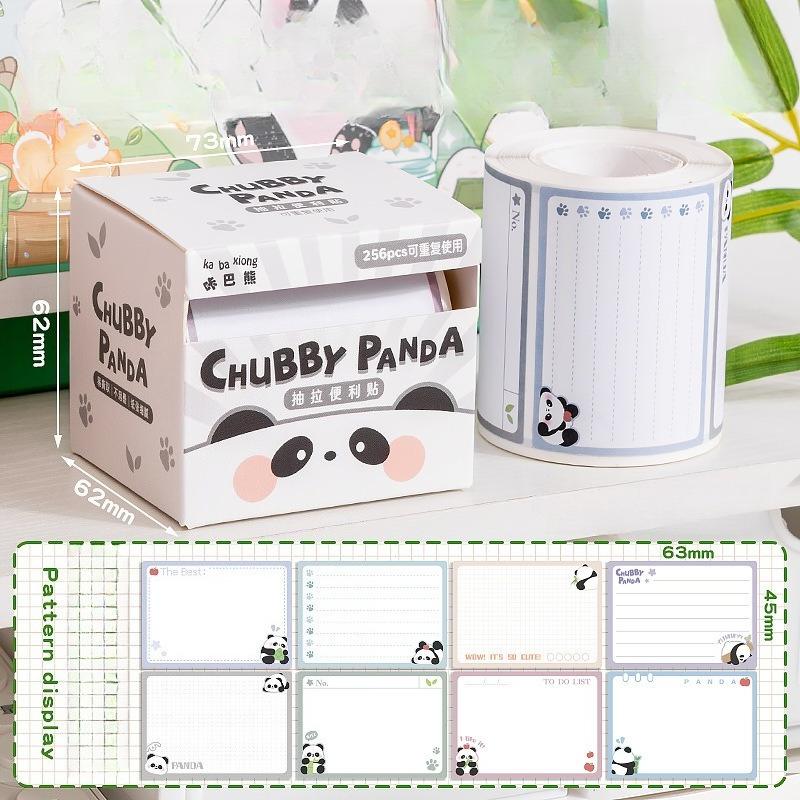 New Gradient Color Boxed Sticky Notes Students with Full Adhesive Index Label Stickers Memo Pad 256 Pieces