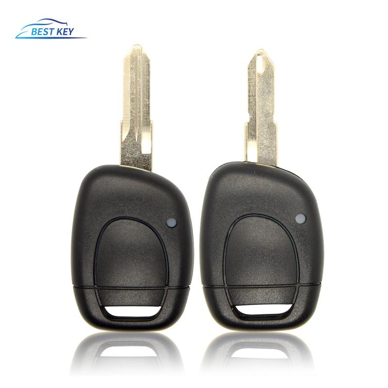BEST KEY 1 Buttons Remote Car Key Shell Fob Key Case Cover For Renault Master Kangoo Clio Twingo NE72/VAC102 Keyless Entry Case
