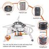 Widesea Camping Burner 3200W Windproof Foldable Electric Ignition Outdoor Portable Gas Stove Outdoor Camping Hiking Fishing