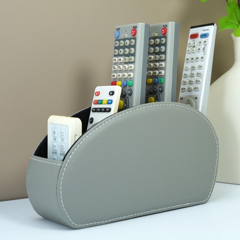 Remote Control Organizer TV Remote Holder For Table Multipurpose Desktop Storage Box Bedroom Living Room Organizer