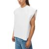 Alexander Wang Logo embossed Cotton Tank Top Men's 6CC3241063100