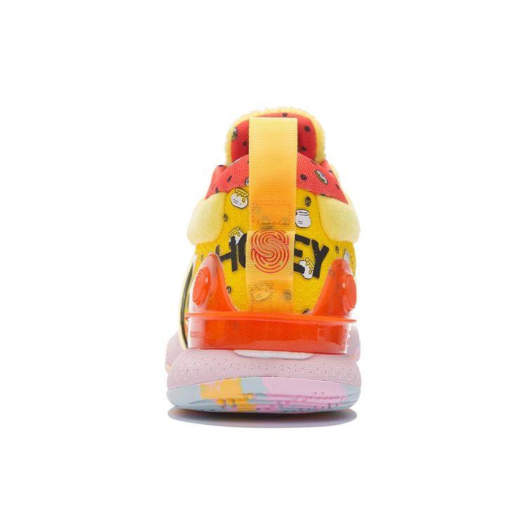 Баскетбольные кроссовки Li Ning Disney X Flash 8 Premium Collaboration Winnie The Pooh мужские лимонно-желтые ABAS005-3