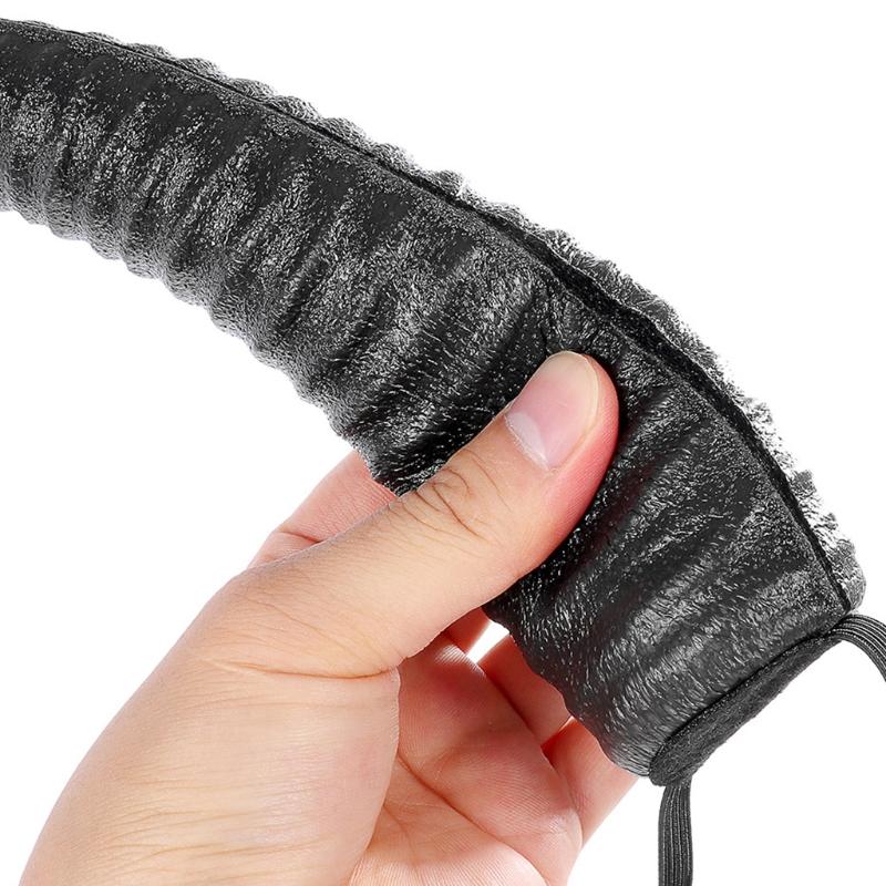 Adjustable Headband Cosplay Headwear for Halloween Party Wear Sheep Horn Hair Band Carnival Headpiece Party Supplies